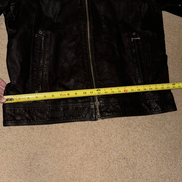 Harley Davidson Thornton Buffed Leather Jacket Size XL - Picture 13 of 13